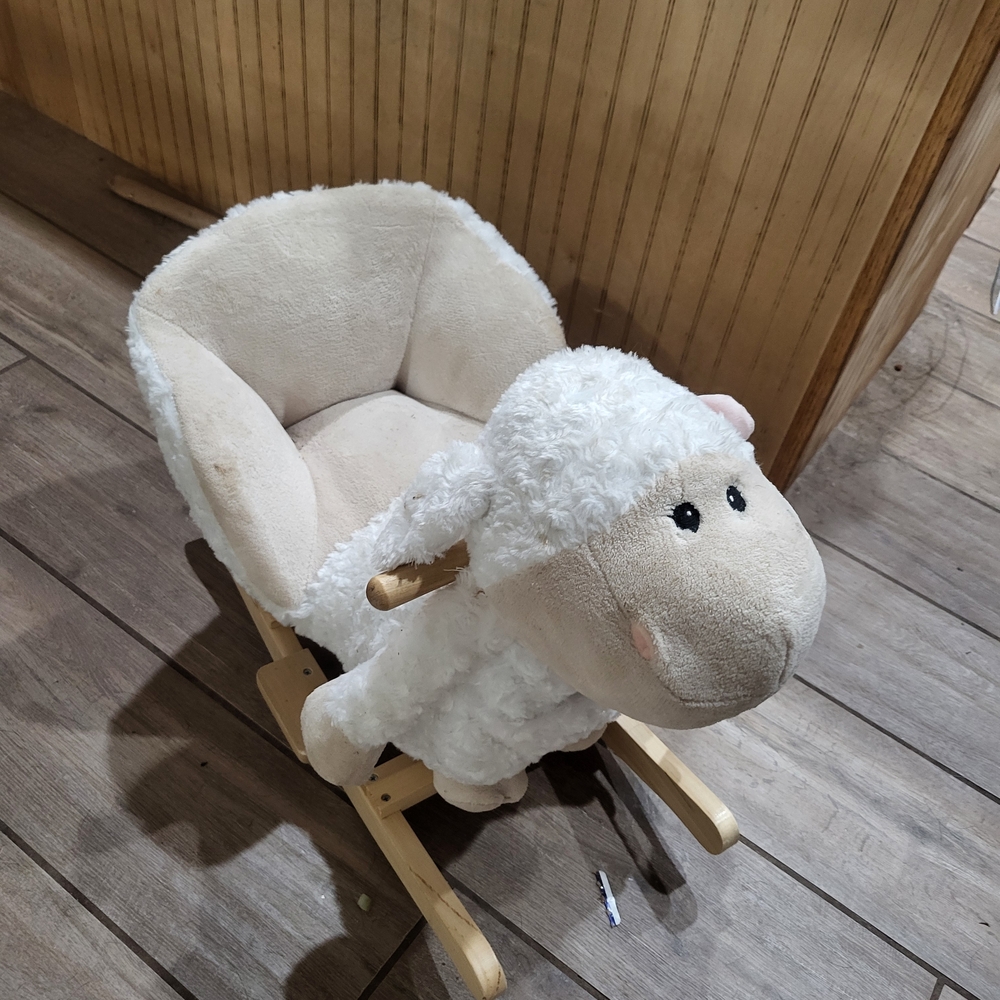 Plush Sheep Rocker Toy